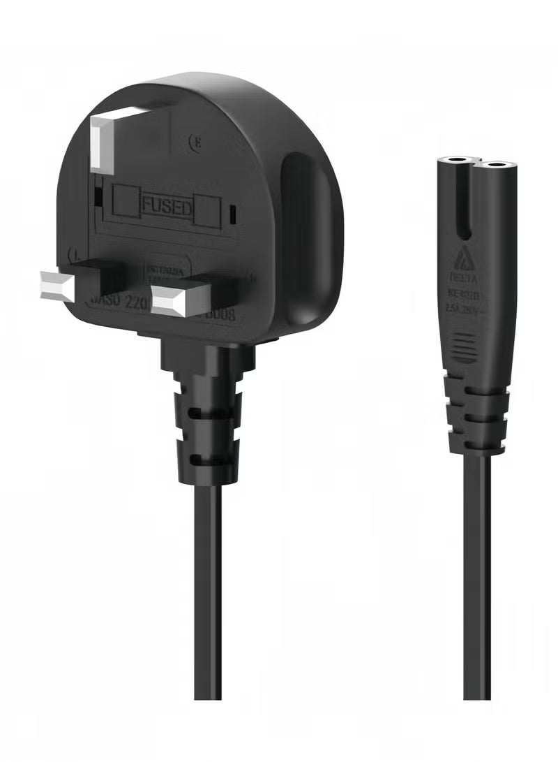 YoYoTech 2 Prong AC Power Cord Cable for Samsung TCL Sony TV Compatible HP Printer PS3 PS4 PS5 5FT AC Wall Plug - Image 1